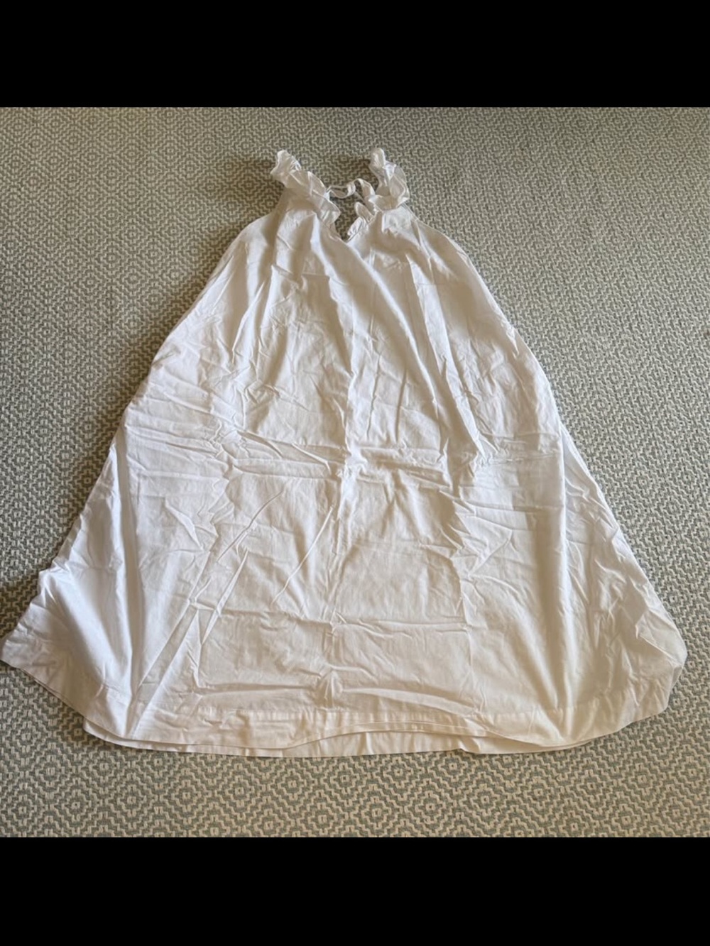 Lake Pajamas White Halter Sleep Chemise Nightgown